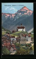 Wassen a. d. Gotthardbahn, Blick auf den