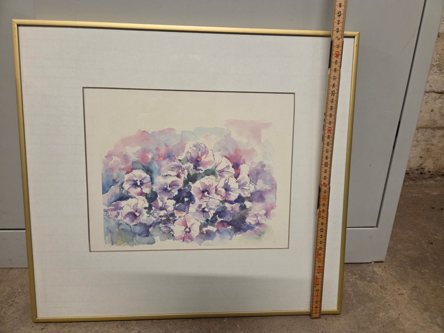 Dipinti: Aquarellbilder "Hortensien" – Usato da St. Gallen venduto da Razoon77 1