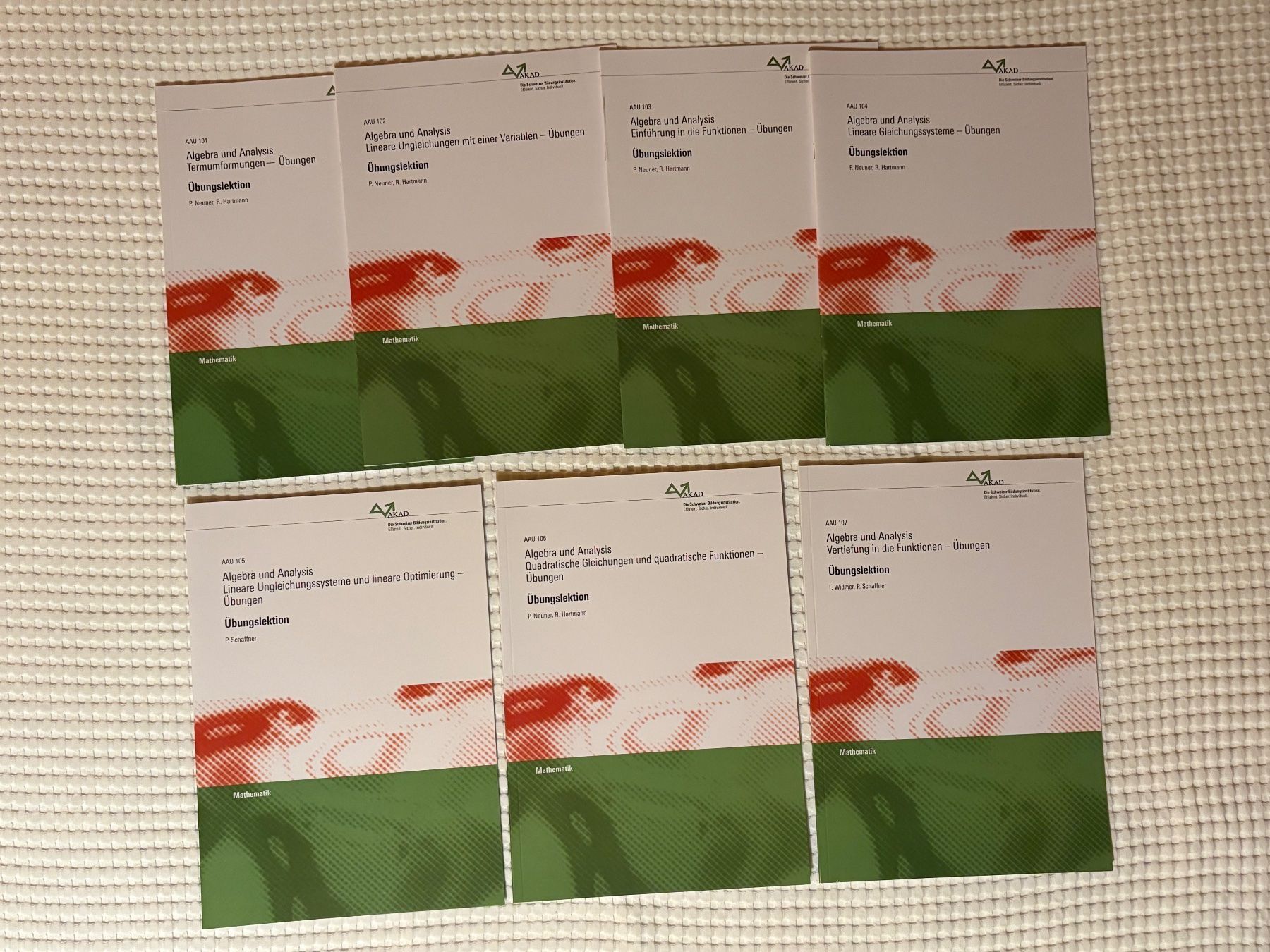 Libri: AKAD Algebra Analysis: Grundlagen inkl. Übungshefte – Usato da Chur venduto da smart.shopper 5