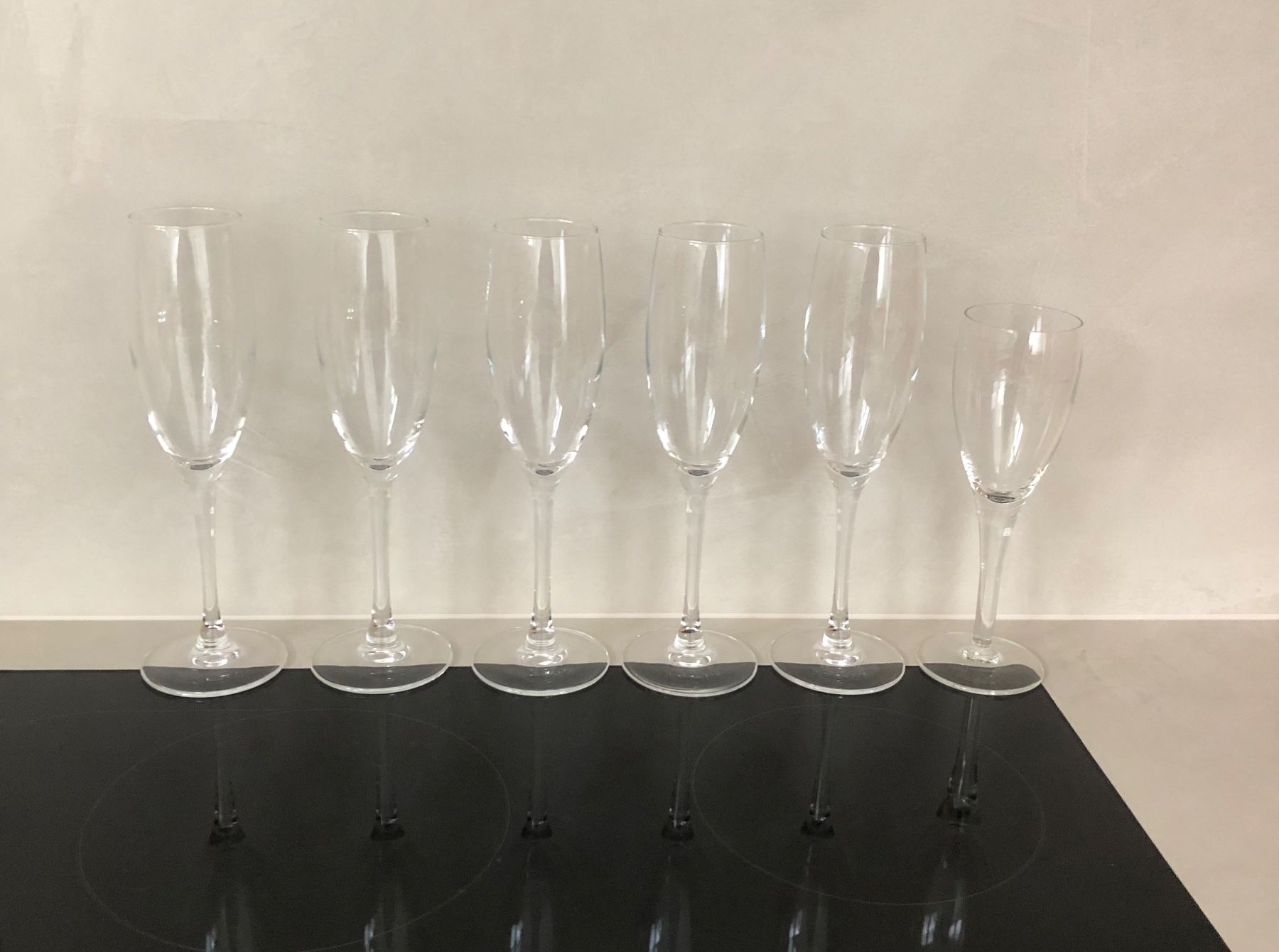 Bicchieri: 6 Sektgläser Champagnergläser – Usato da Zug venduto da jim_floyd 1