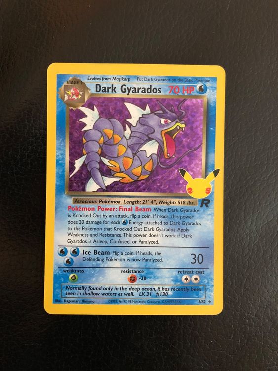 Celebrations Dark Gyarados 25th anniversary Ab 1 | Kaufen auf Ricardo