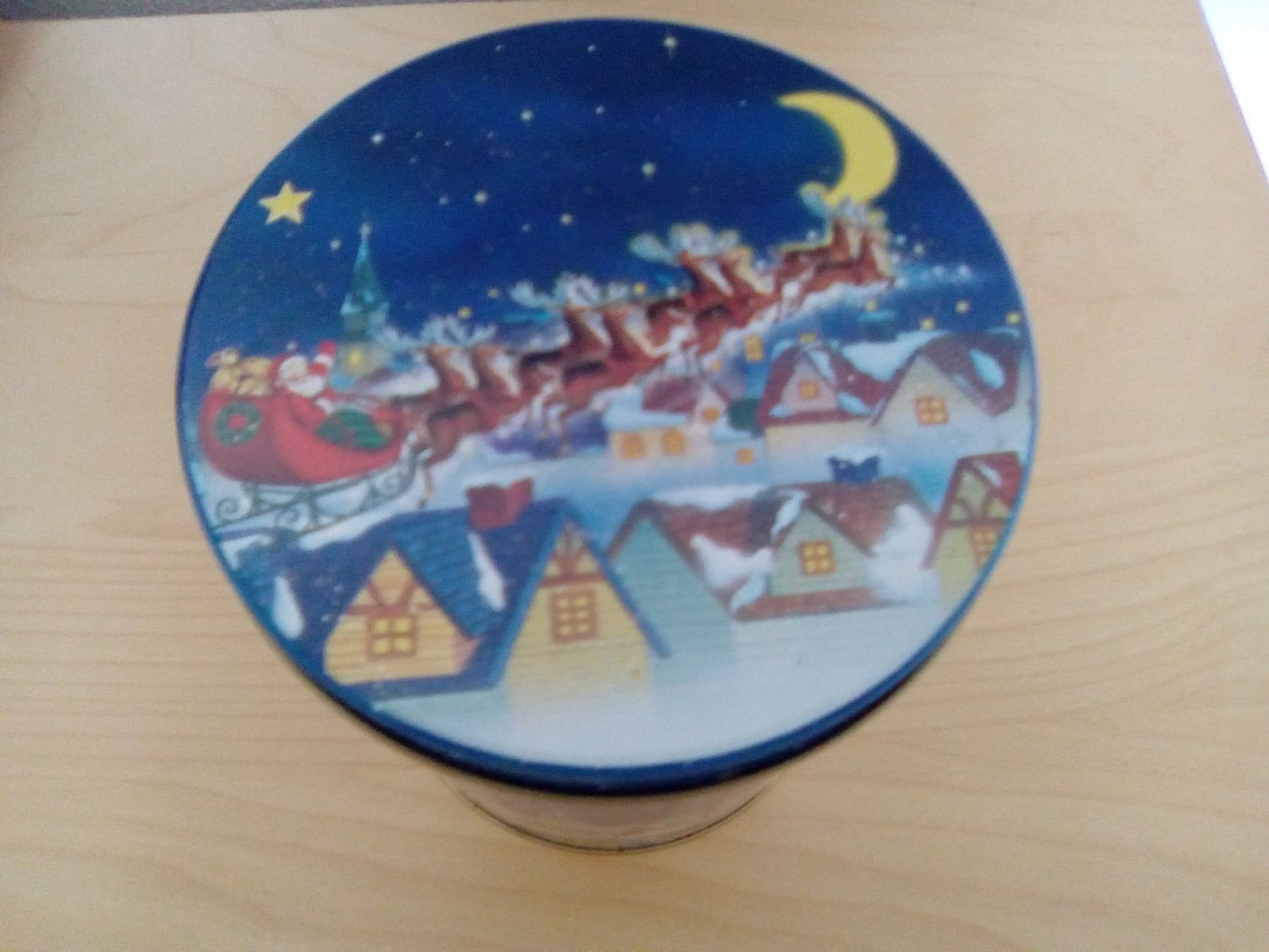 Tutte le decorazioni: Nostalg. Weihnachtsdose aus Blech, neu – Nuovo (secondo la descrizione) da Turbenthal venduto da Nautop 2