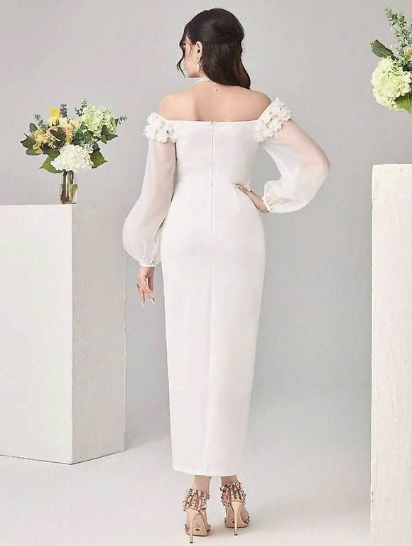 Vestiti: weisses Kleid – Usato da Embrach venduto da yeg_lbz7 1