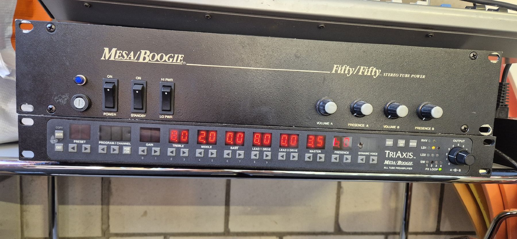 Mesa Boogie Verstärker: Mesa Boogie Triaxis Vorstufe & Fifty/Fifty , – Gebraucht aus Meilen von COSTA_ABC