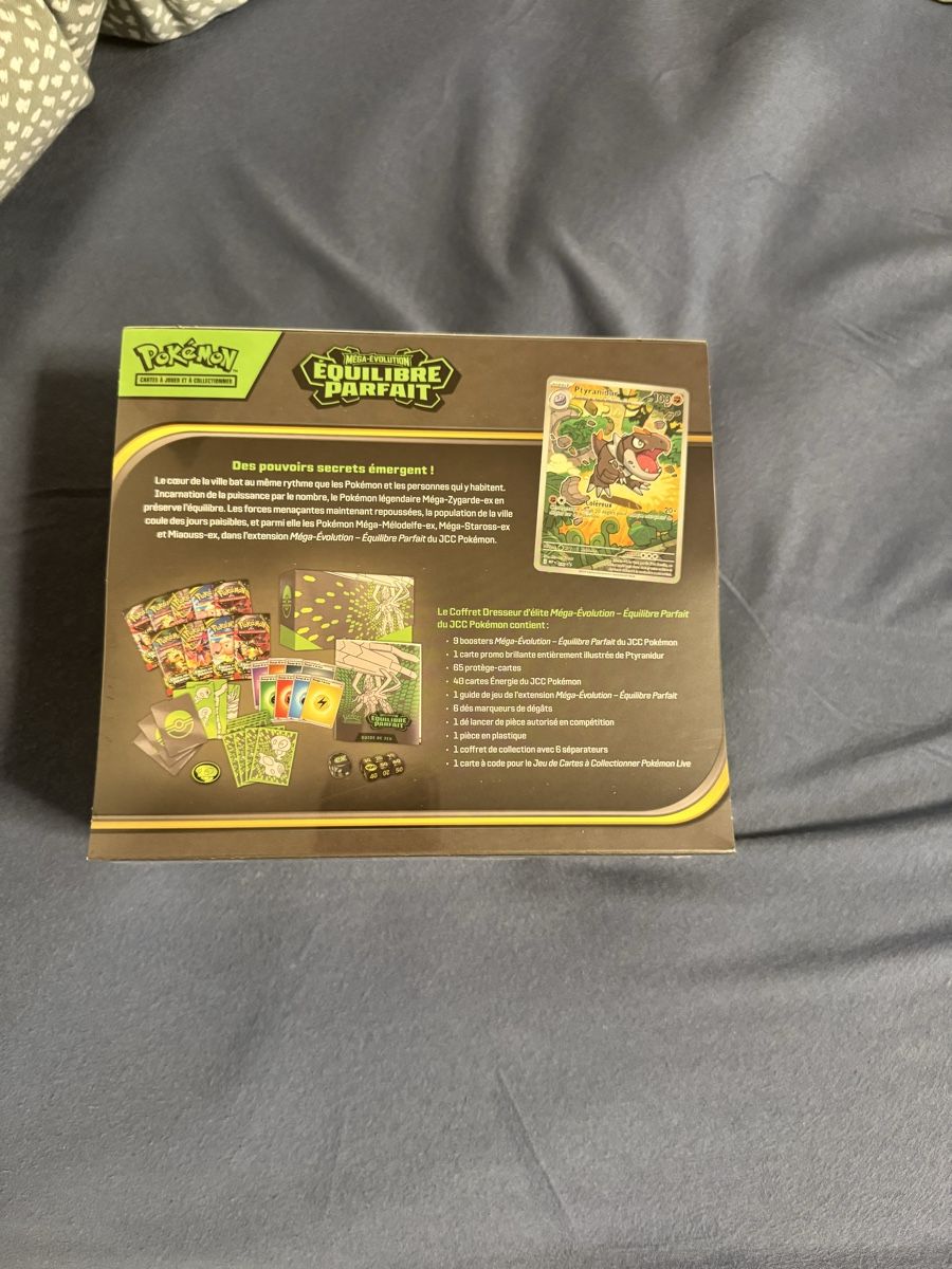Pokémon Carte collezionabili: Etb équilibre parfait FR, parfaitement scellée  – Nuovo e nell'imballaggio originale da Ecublens  VD venduto da Goopecev 1