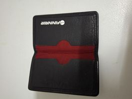Visiten Karten Etui der Finnair, schwarz