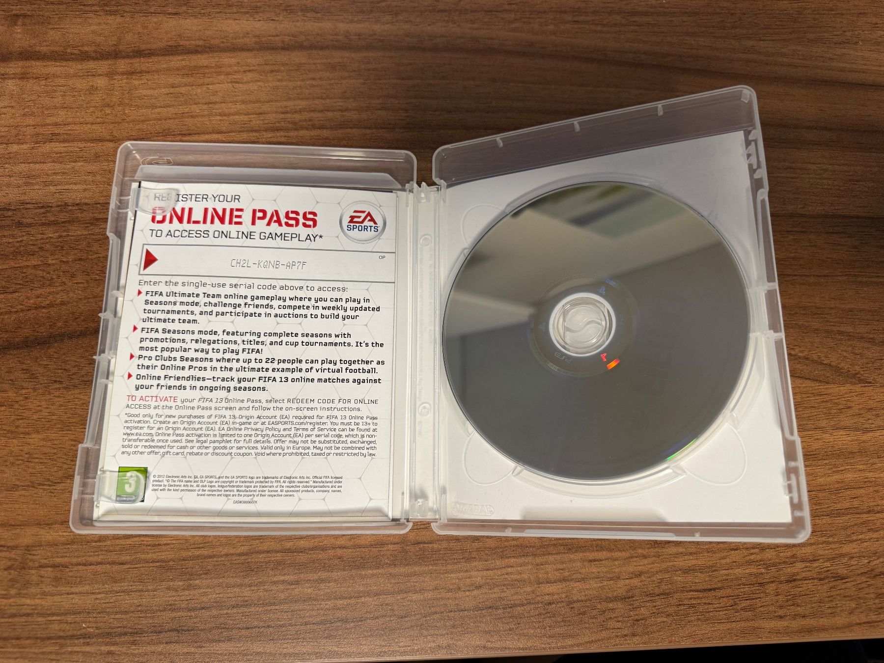 Spiele: FIFA13 für Playstation 3 – Gebraucht aus Abtwil SG von Mluuser 3