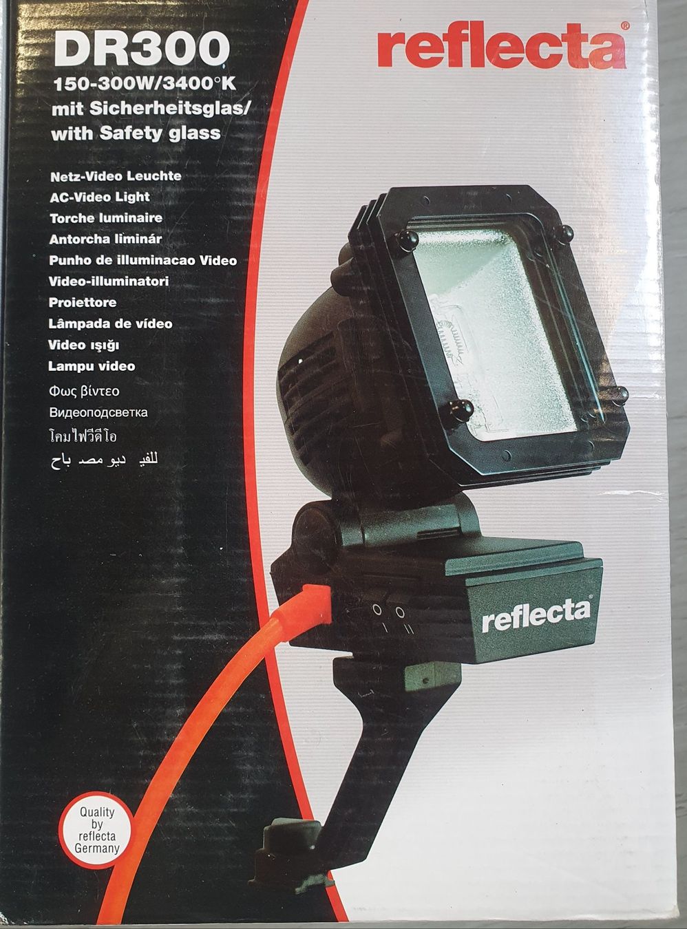 Lampade: reflecta DR-300 - Netzvideoleuchte – Nuovo e nell'imballaggio originale da Aesch BL venduto da SPORT-RC-Model2020 1