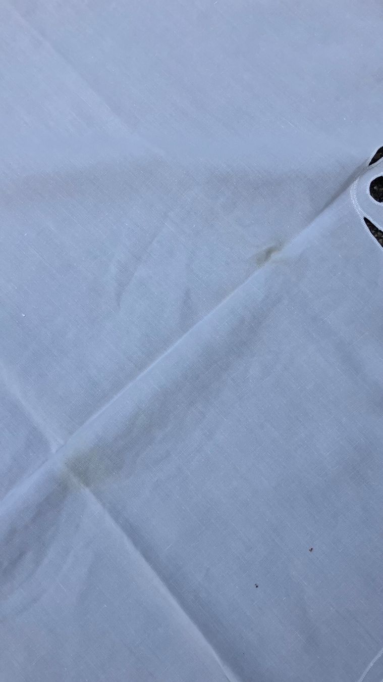 Altra biancheria da tavola: Nappe ancienne 220 cm Tischdecke – Usato da St-Cierges venduto da LeRegain 5