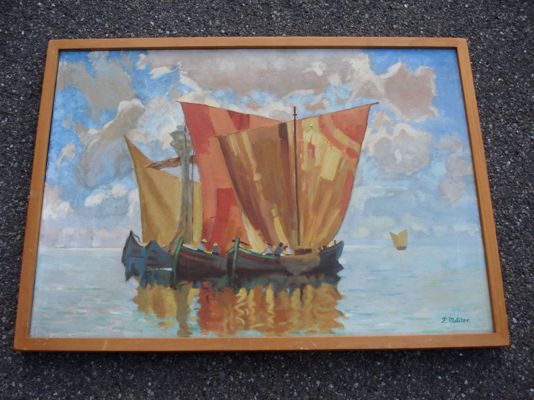 Dipinti: Franz Molitor 1857-1929 – Usato da Basel venduto da art.basel