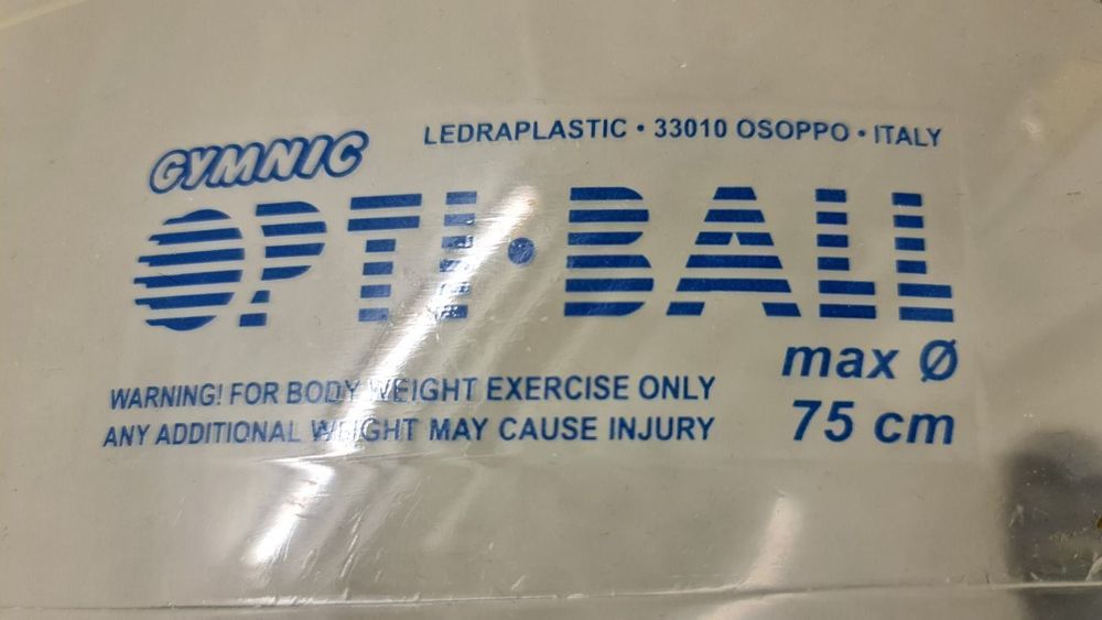 Opti-Ball Gymnastikball Transparent 75cm (Gebraucht) in Allschwil für ...