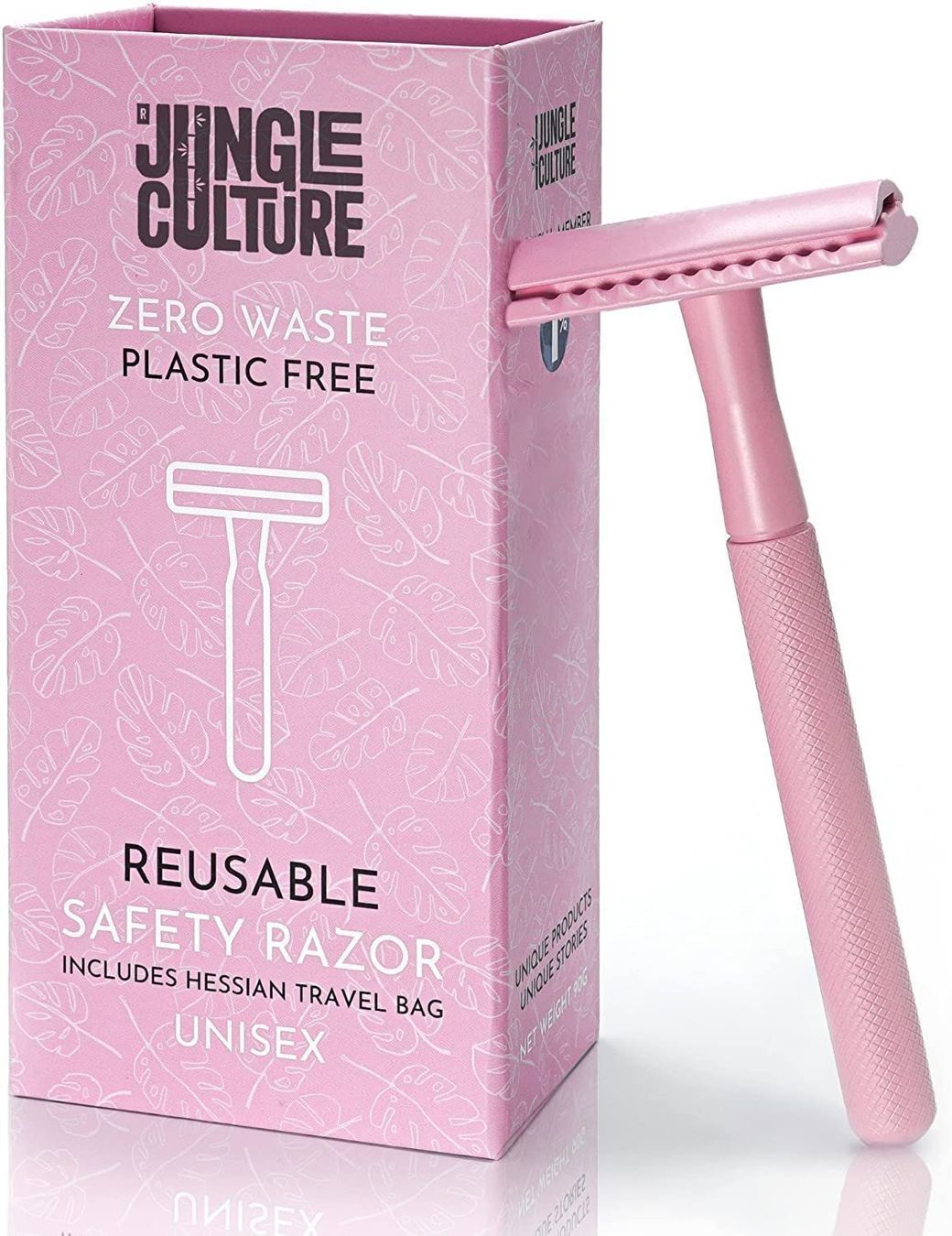 Rasoi & Lamette da barba: Wiederverwendbarer Rasierhobel in Rosa – Nuovo e nell'imballaggio originale da Walenstadt venduto da Trend-24