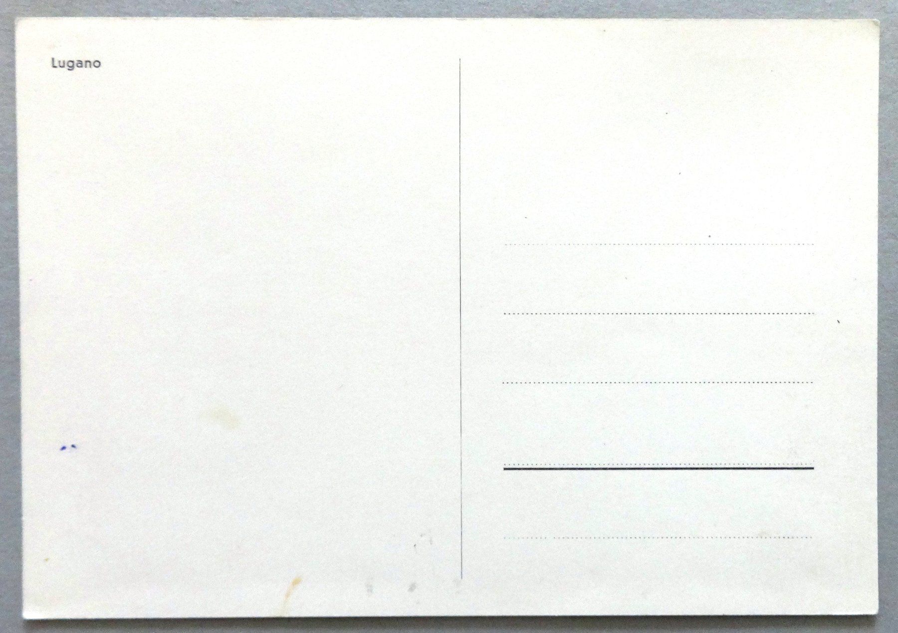 Cartes postales: Lugano – D'occasion à Fétigny par Billy2miny 1