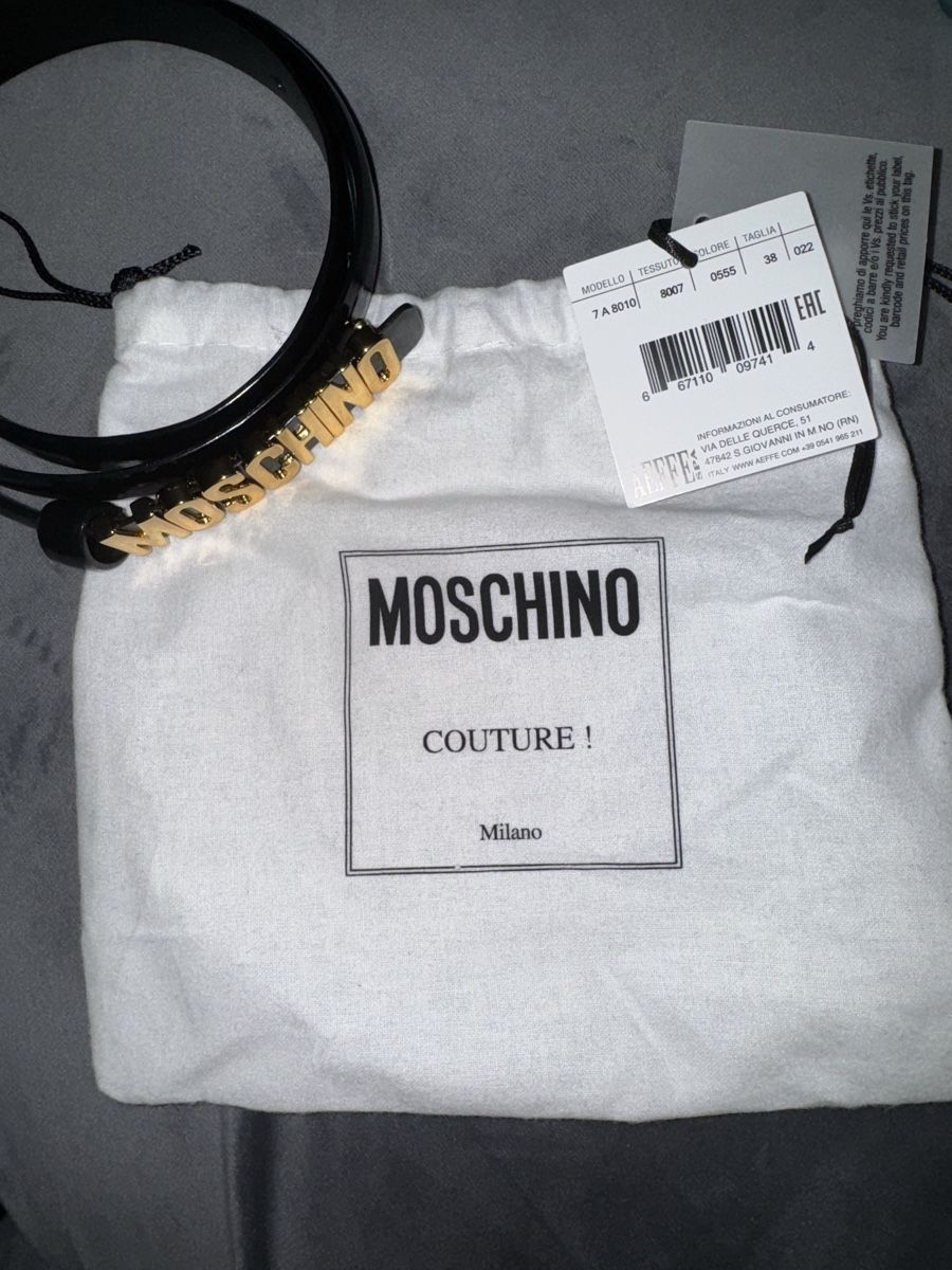 Moschino Gürtel: Moschino Couture Gurt – Neu (gemäss Beschreibung) aus Täsch von LD14 1