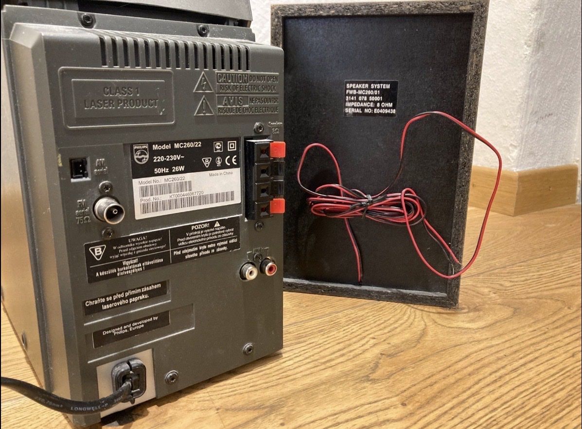 Philips Lettore multimediale & Streamer: Philips MC260 Stereoanlage mit FB & 2 Boxen – Usato da Birsfelden venduto da sam2tuusig6 6
