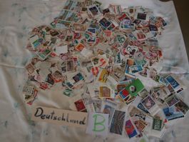 Deutschland Marken 200 g = ca 2600 St. Abgelöst Gebraucht,+