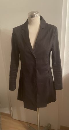 Annette Görtz Leinenblazer Gr. 38 Anthrazit
