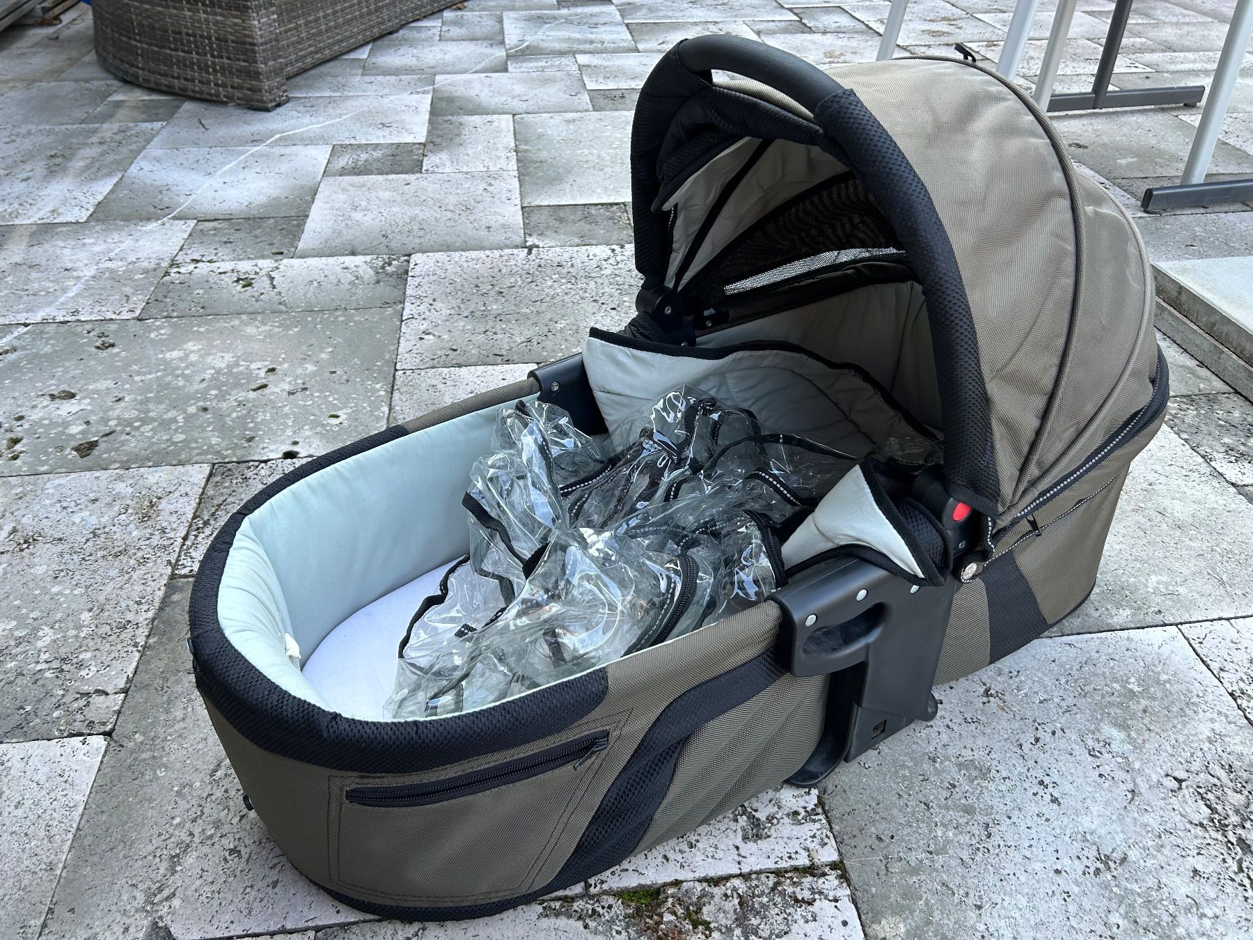 TFK Kinderwagen: TFK Buggy Kinderwagen mit Babywanne – Gebraucht aus Jonen von  4