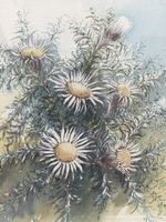 Aquarell, Hans Christen , Solothurner Künstler.