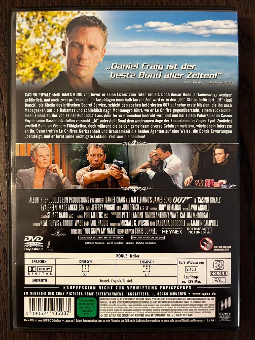 Tutti i DVDs: 007 Casino Royale – Usato da Zürich venduto da FilmFreunde 1