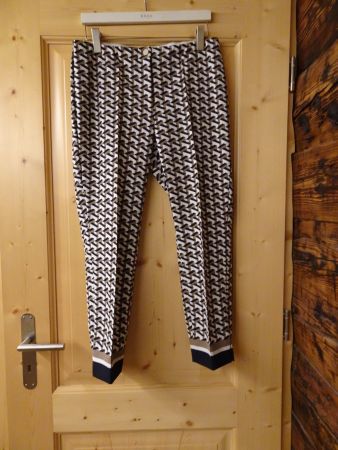 CAMBIO Damen Stoff-Hose Ros Cropped Gr. 42 - 426203