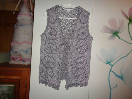 *** Strick Gilet *** / Baumwolle