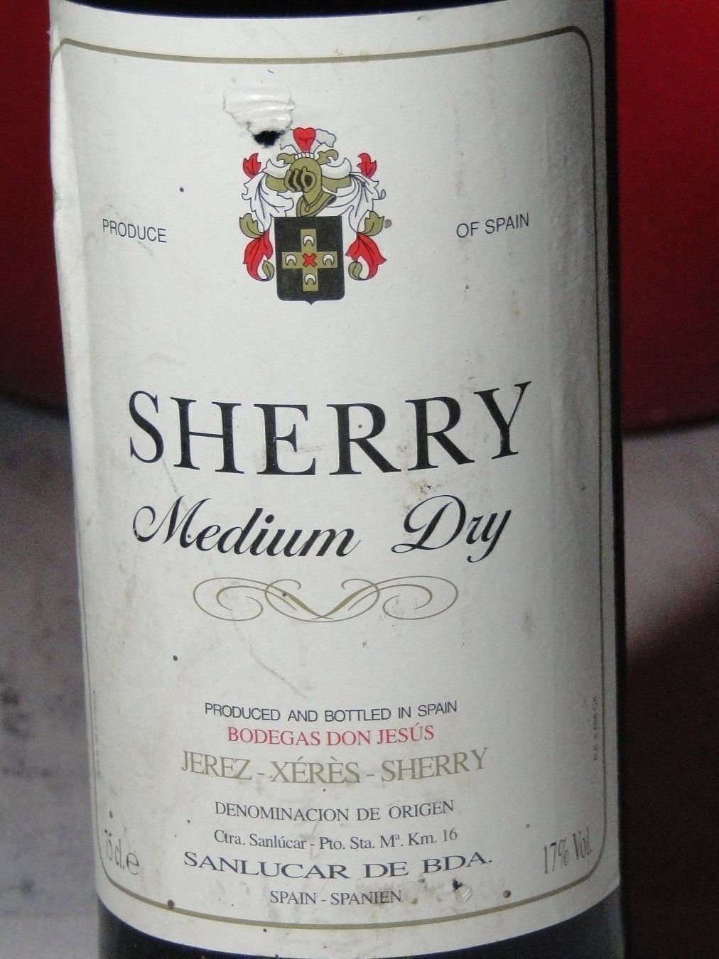 Bevande alcoliche: Vintage Sherry Medium Dry 1980er – Nuovo (secondo la descrizione) da Emmenbrücke venduto da Ulisse-22 1