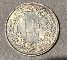 Pièces de 1 francs 1916