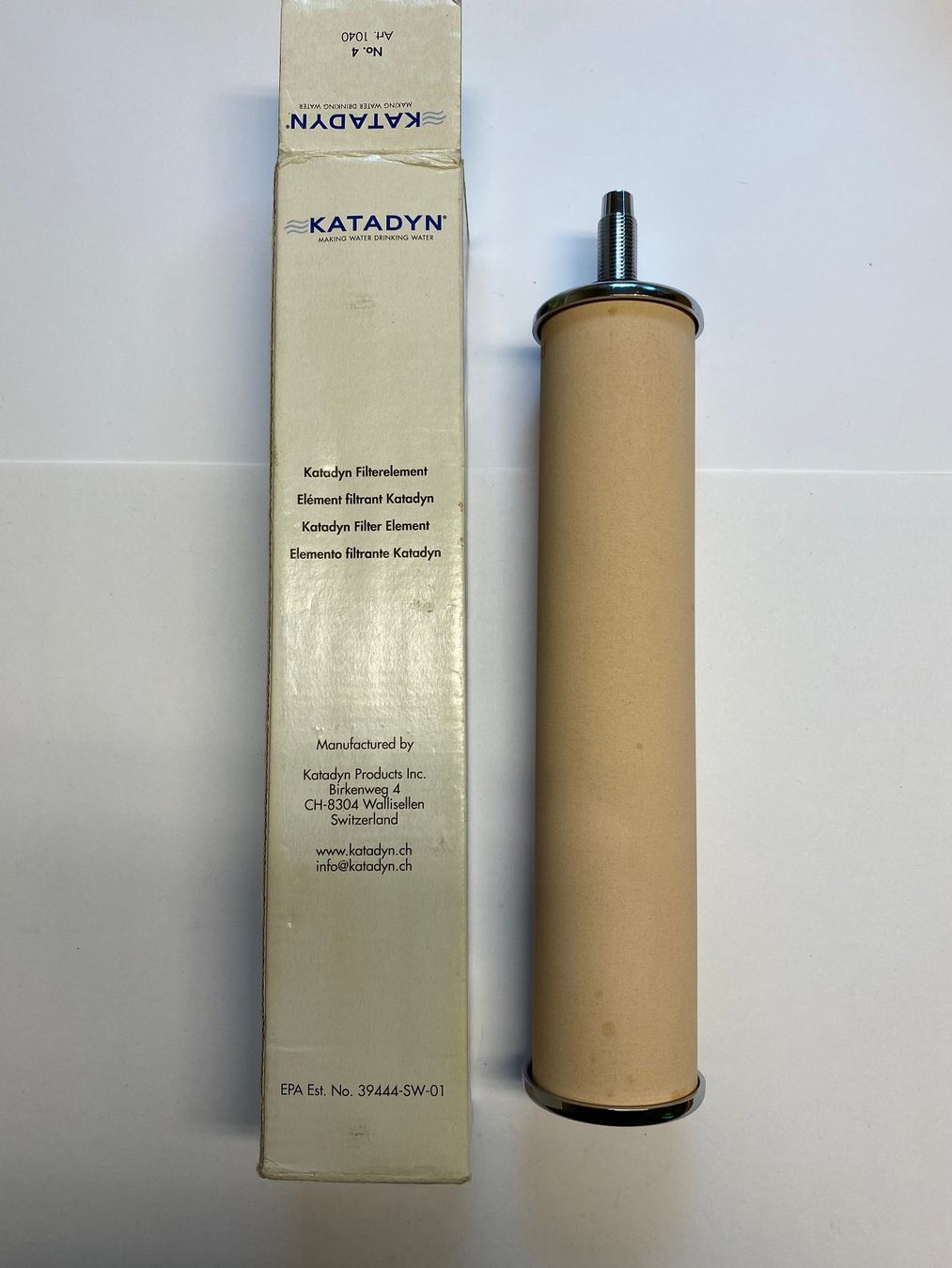 Katadyn Sanitär: Katadyn Filterelement – Neu (gemäss Beschreibung) aus Wängi von  2