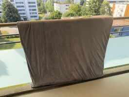 Gewichtsdecke mit 8kg, grau
