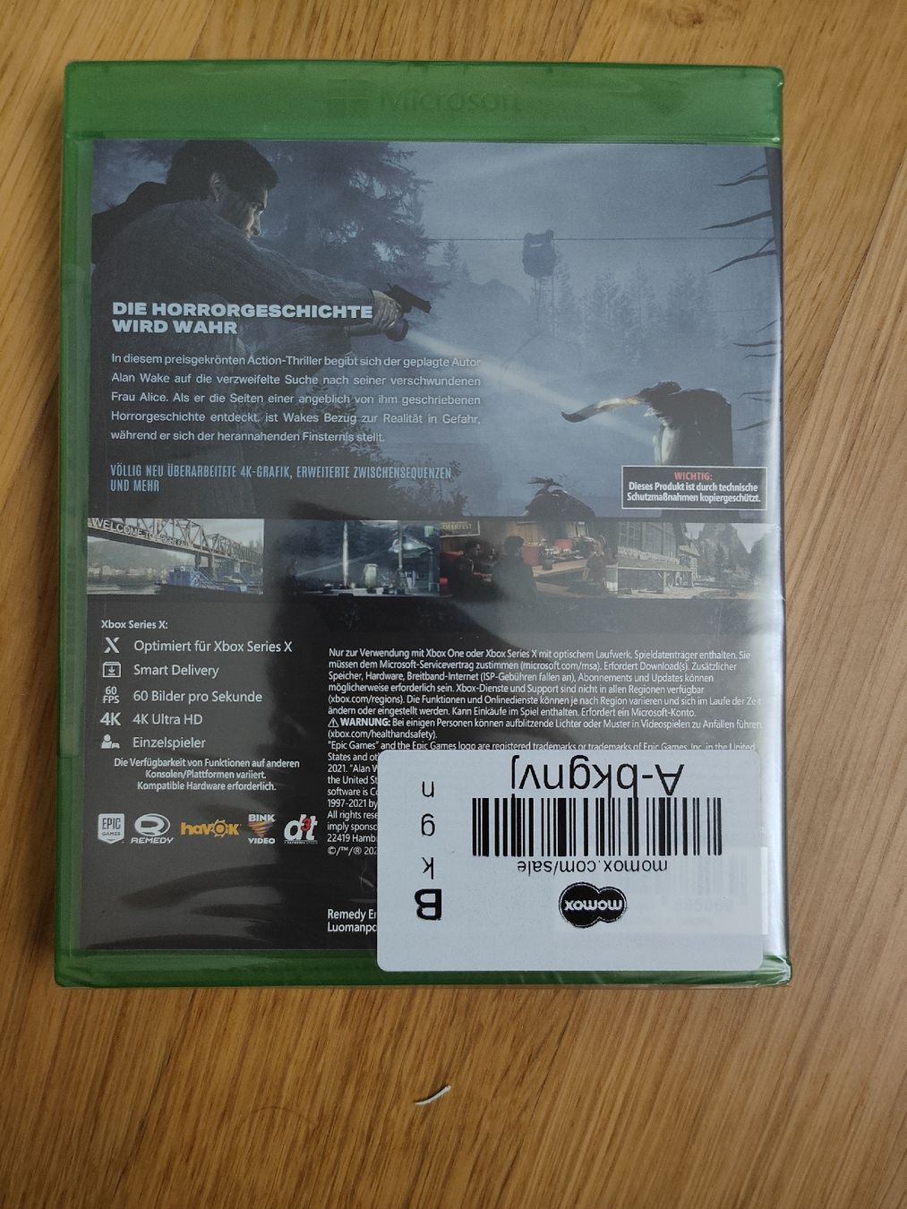 Giochi: Alan Wake Remastered – Nuovo e nell'imballaggio originale da Liestal venduto da bebbi1989 1