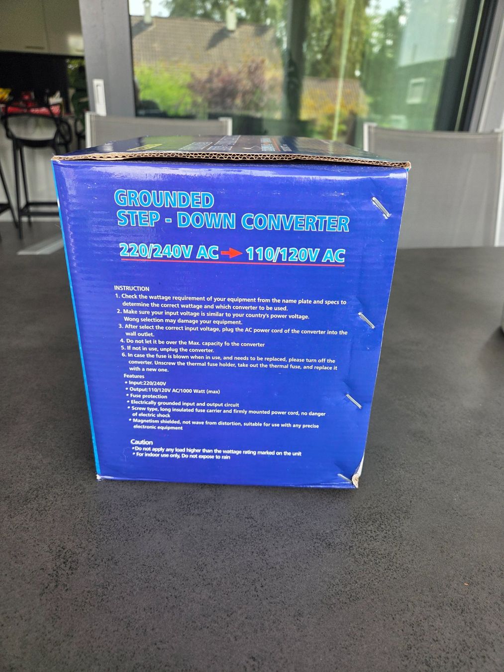 Convertitori: 220V zu 110V 1000W Transformator – Nuovo e nell'imballaggio originale da Aarau venduto da urs_d9b2 1