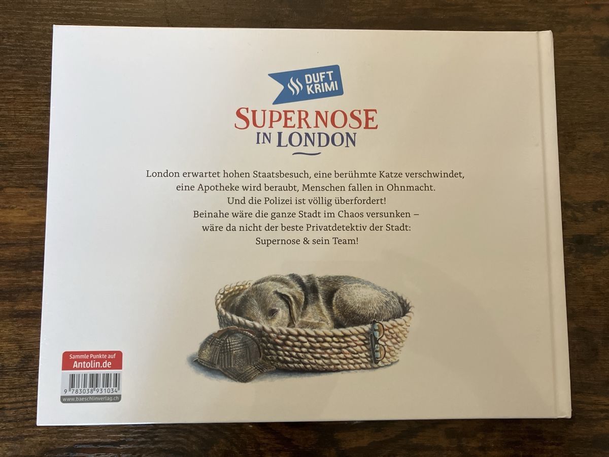 Libri: Supernose in London. Duftkrimi – Nuovo e nell'imballaggio originale da Glarus venduto da Jhuber78 1