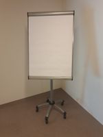 Flipchart/ Whiteboard verstellbar-rollbar-drehbar