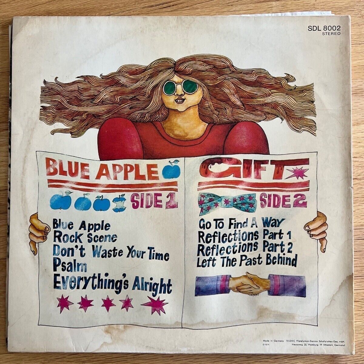 Schallplatten: Gift - Blue Apple // 1. D-Press. 1974 – Gebraucht aus Gais von soundcave57 1