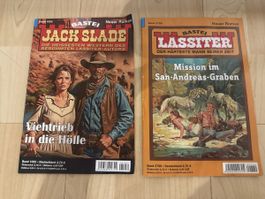 2 Bastei Western Romane Jack Slade Lassiter gebraucht