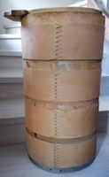 Antike Milchtause mit Deckel - Milchkanne aus Holz