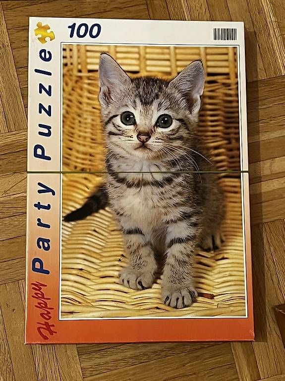Puzzle: Puzzle chat 100 pièces – Usato da Villars-sur-Glâne venduto da Marylinem