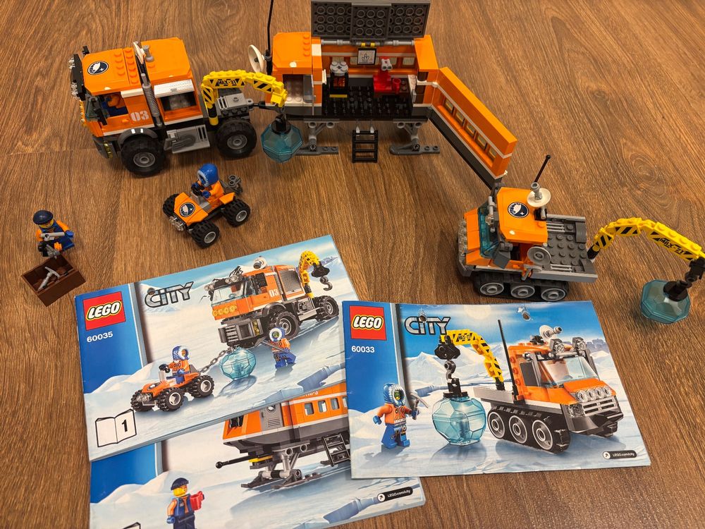 Lego ARKTIS-TRUCK 60035 plus 60033 (Gebraucht) in Langenthal für CHF 42 ...