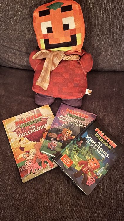 Minecraft Paluten Freedom Bücher + Plüschfigur (Neu (gemäss ...