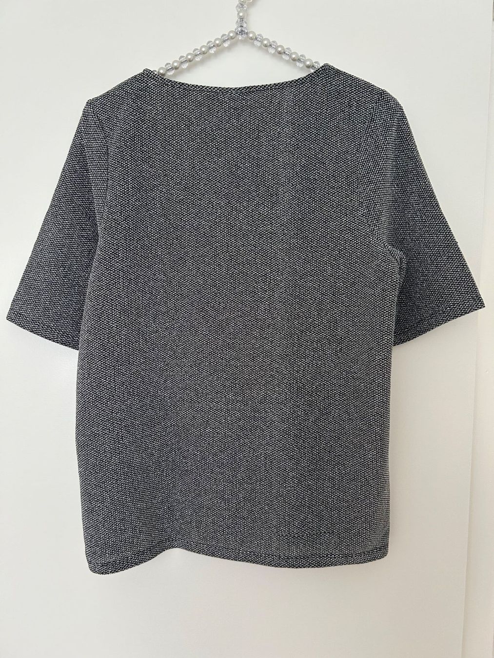 Vila Camicette: Vila Bluse, schwarz-silbrig, Gr.34/36 – Usato da Horn venduto da Resvi 1