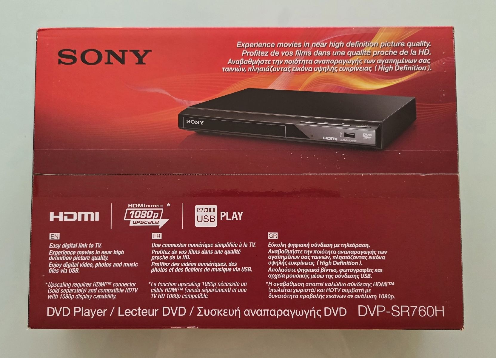 Tutti i DVDs: Sony DVD Player DVP SR760H – Nuovo e nell'imballaggio originale da Au ZH venduto da Bandit66