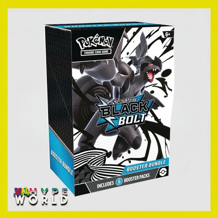 Pokémon Scarlet & Violet: Black Bolt Booster Bundle -EN- (Neu und ...