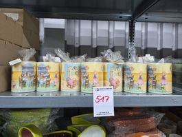 517 Posten Laternenkerzen aus Liquidation