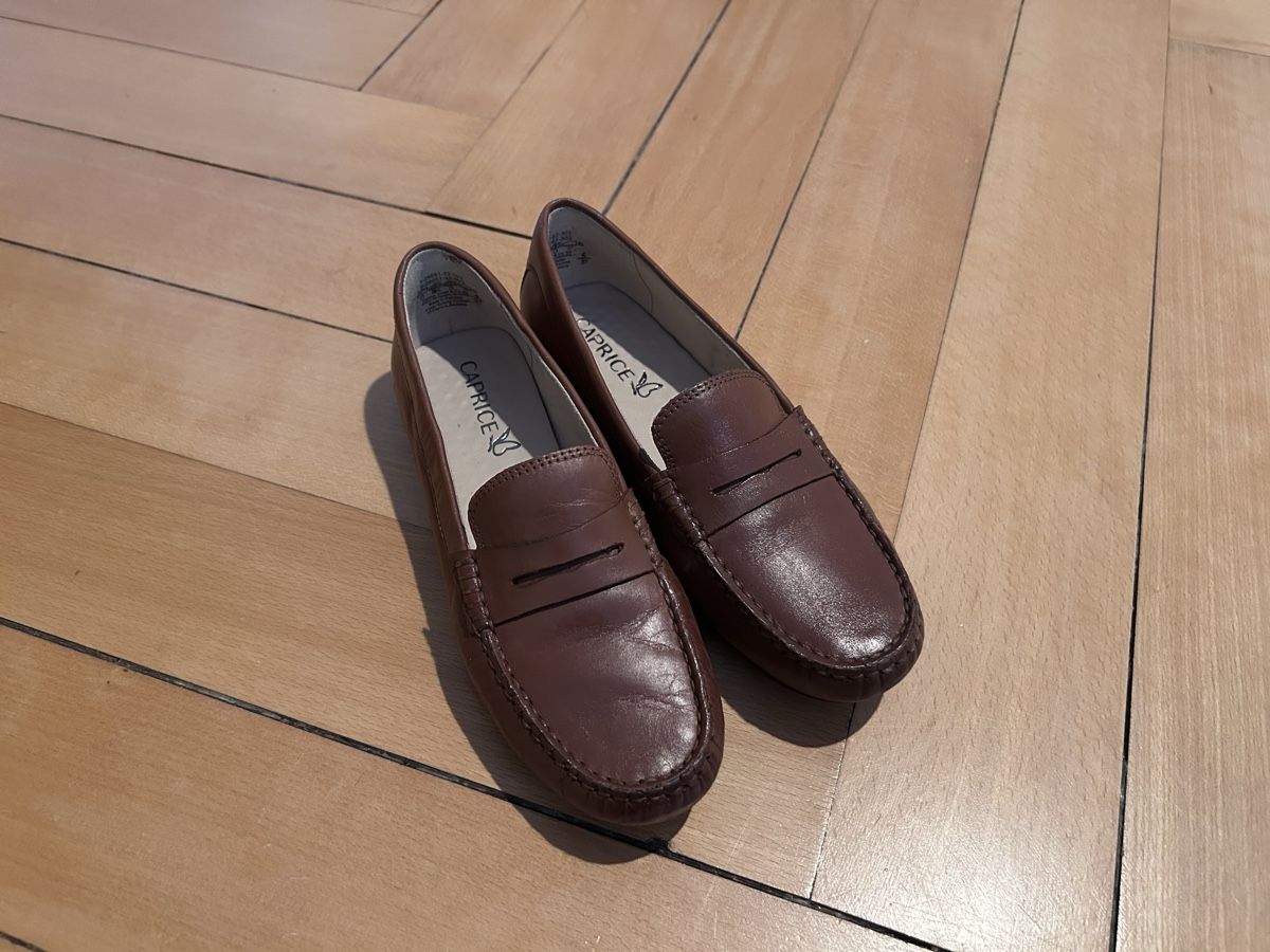 Scarpe da donna: Braune Caprice Loafers, Grösse 37. – Nuovo (secondo la descrizione) da Luzern venduto da papboss 3