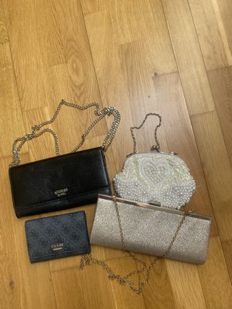 4er Set Damen Taschen & Portemonnaie