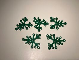 LEGO 2417 5x Pflanzenblatt gross dunkelgrün 🌿