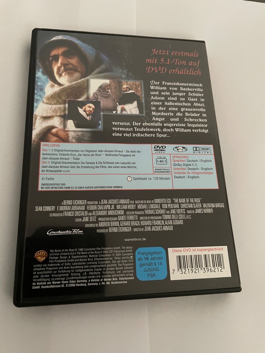 Alle DVDs: Der Name Der Rose – Gebraucht aus Winterthur von Cobraforce 1