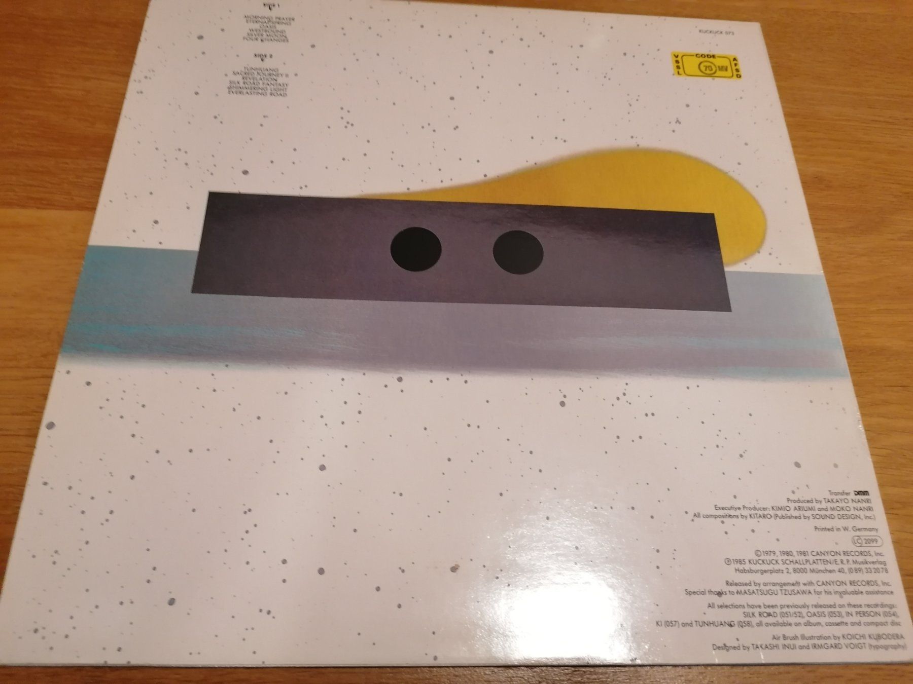 Dischi in vinile: Kitaro LP's – Usato da Geroldswil venduto da Dirici 3