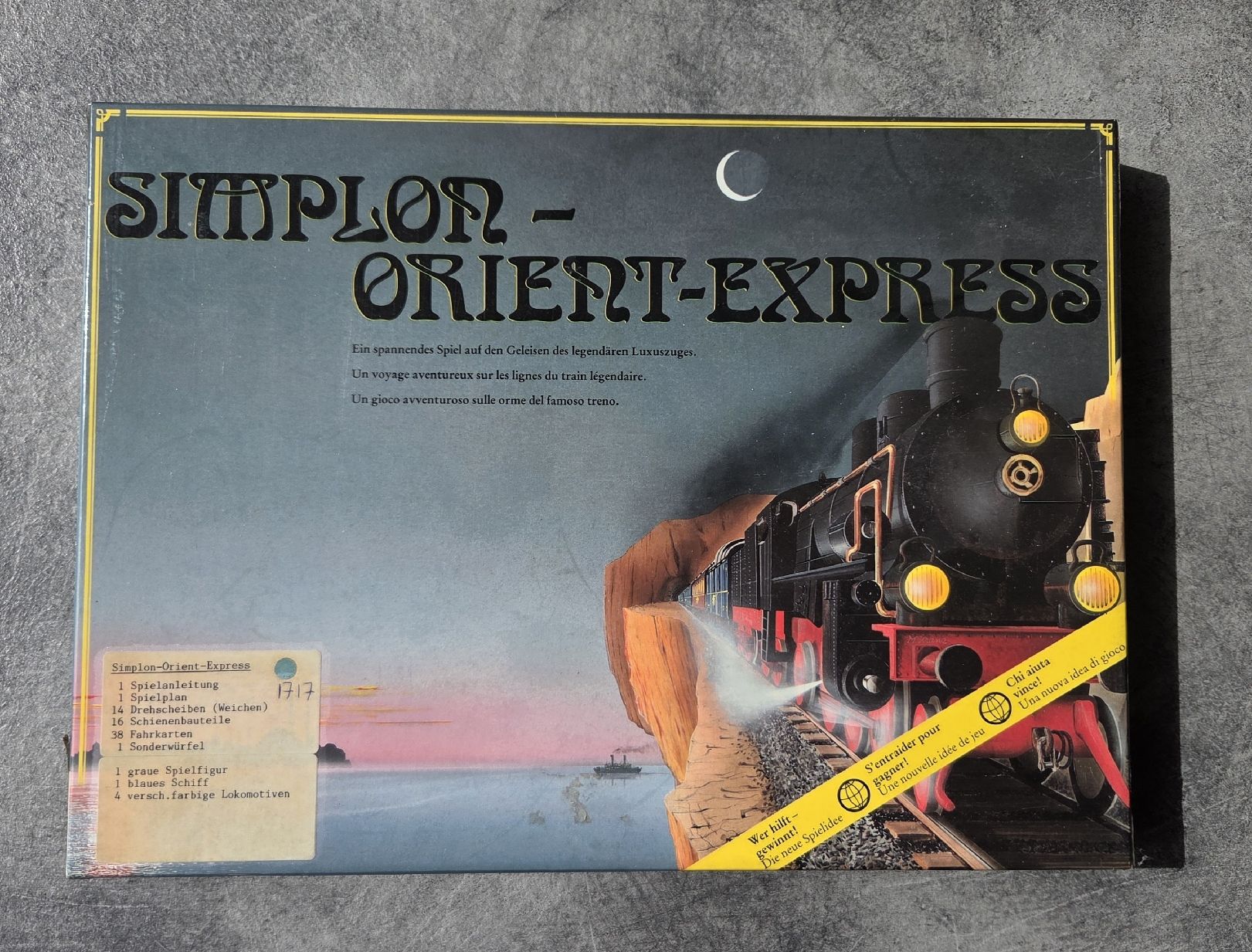 Giochi: Simplon Orient Express Brettspiel – Usato da Oberkirch LU venduto da Tatamara